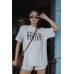 Printed Word T - Shirt